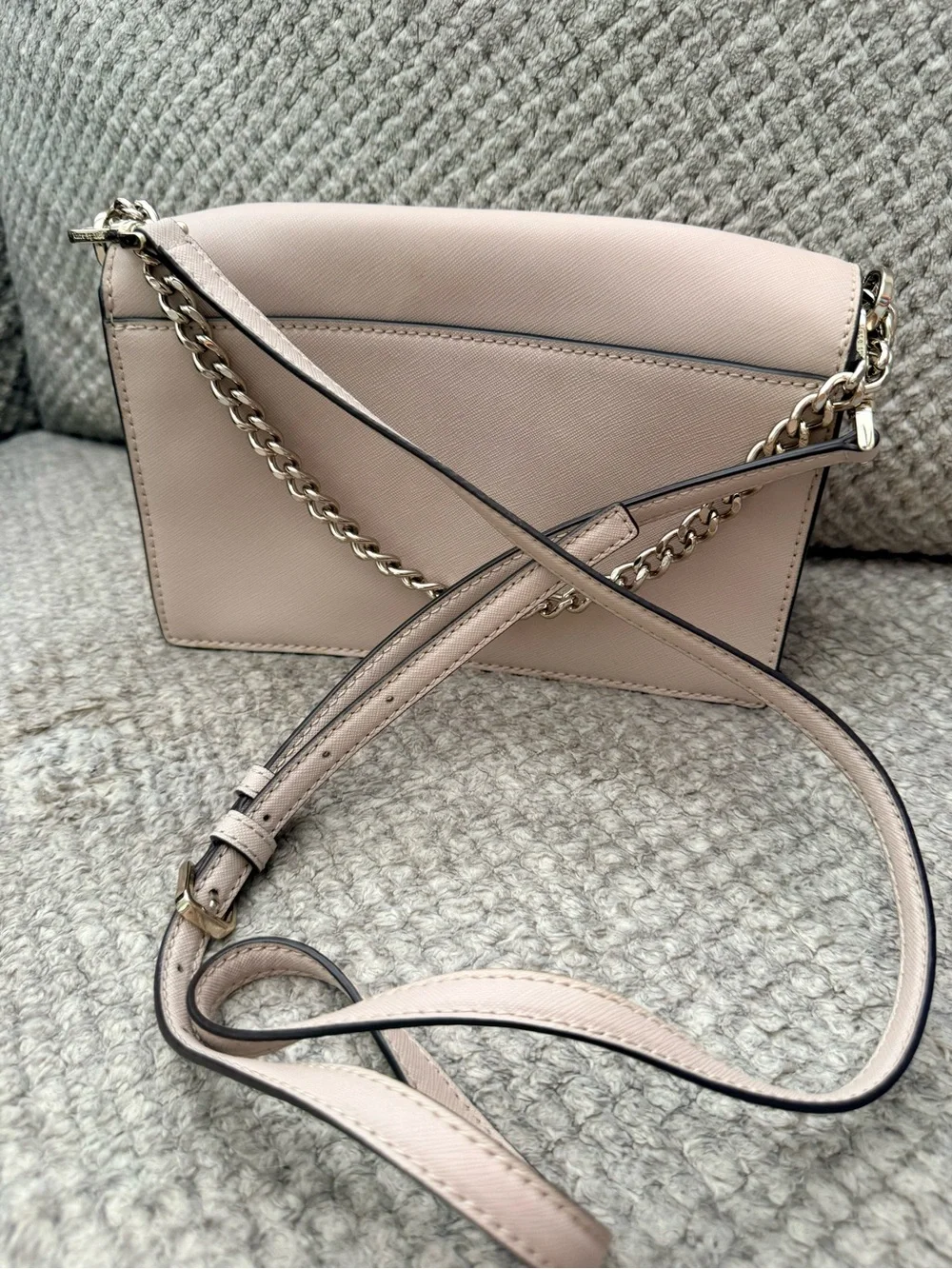 Preloved Kate Spade Cameron Crossbody Handbag Purse Flower Applique
